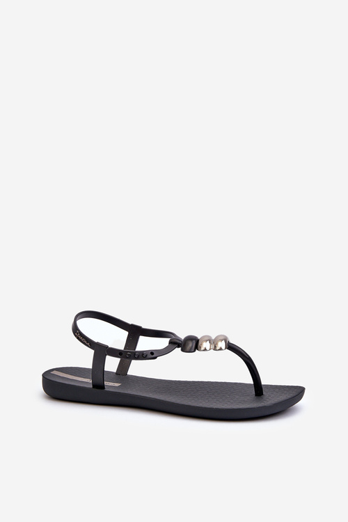 Dámské Ploché Sandály Japonky 83507 Ipanema Class Blown Up Sandal Fem Černé