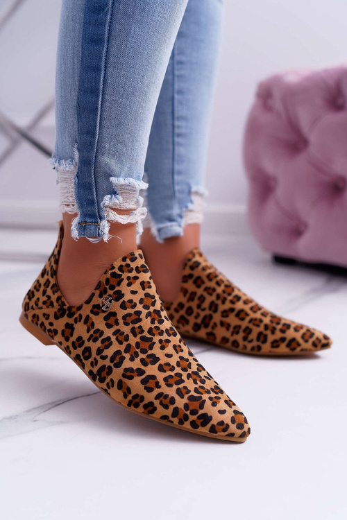 Lu boo topánky s výrezmi Leopard Chelsea