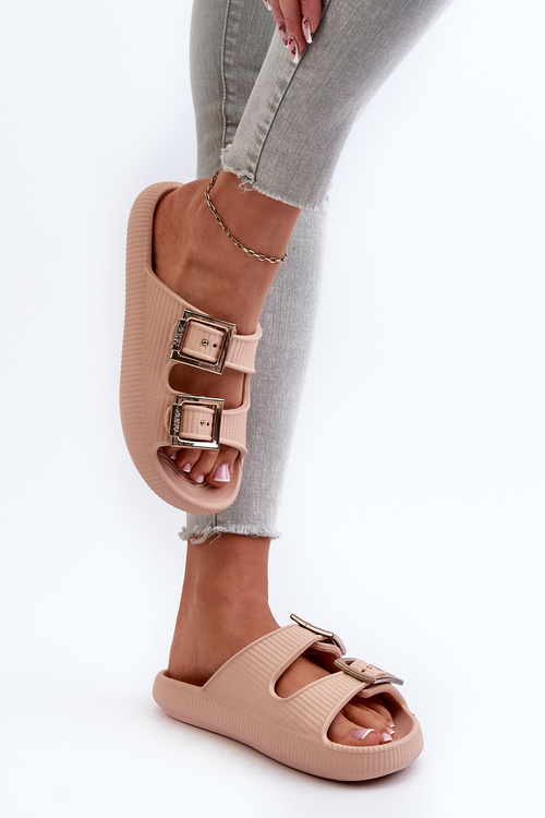 Lehké Dámské Žabky ZAXY LL285087 Beige