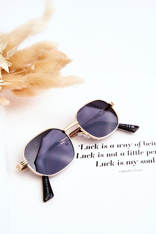 Trendy sluneční brýle Ful Vue V160049 Zlato-Černá