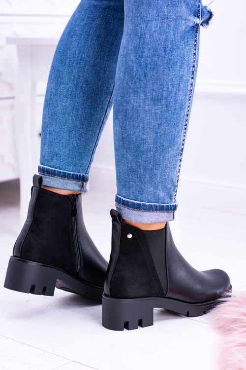 Čierne izolované topánky Murcio