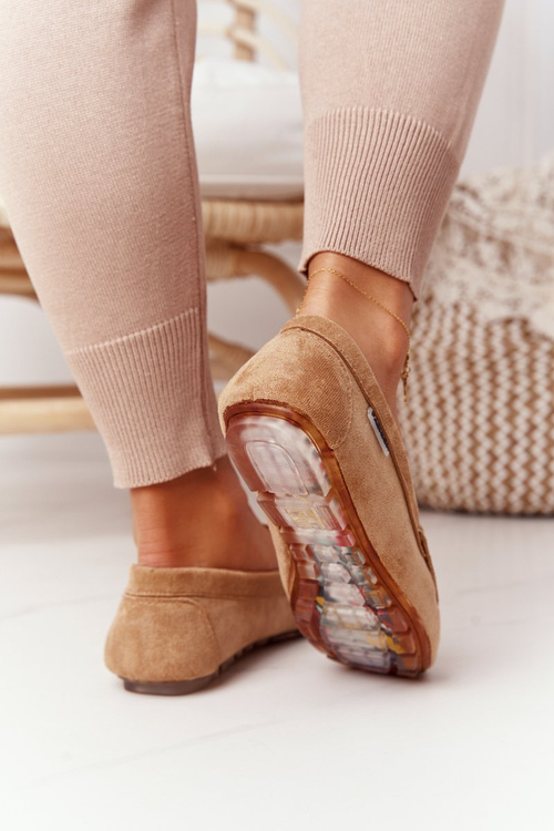 Ženský semišový béžový San Marino