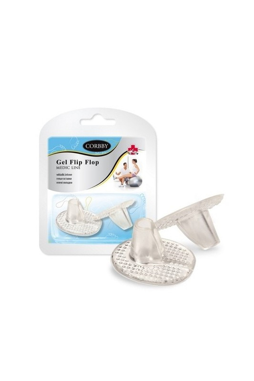 Gelové vložky do žabek Corbby