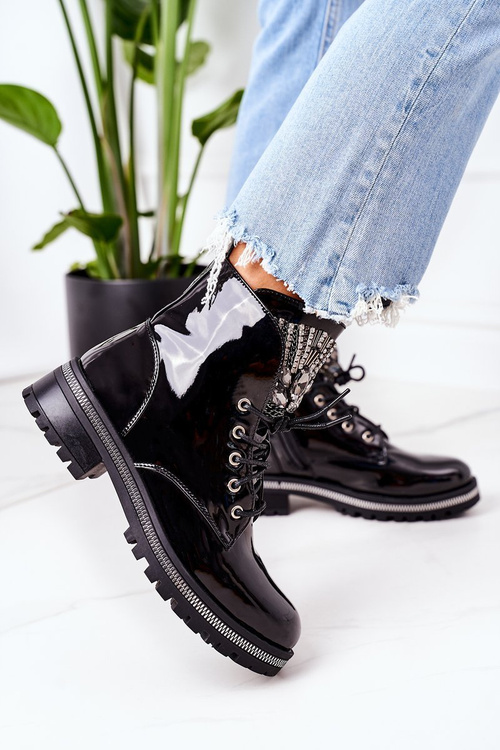 Maľované izolované vrecká s kubickým zirkónovým čiernym postojom