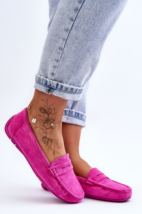 Dámske ružové lenvie Moccasins