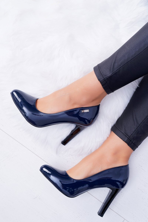 Dámske pumpy Navy modré na Sergio Leone Campbell Post