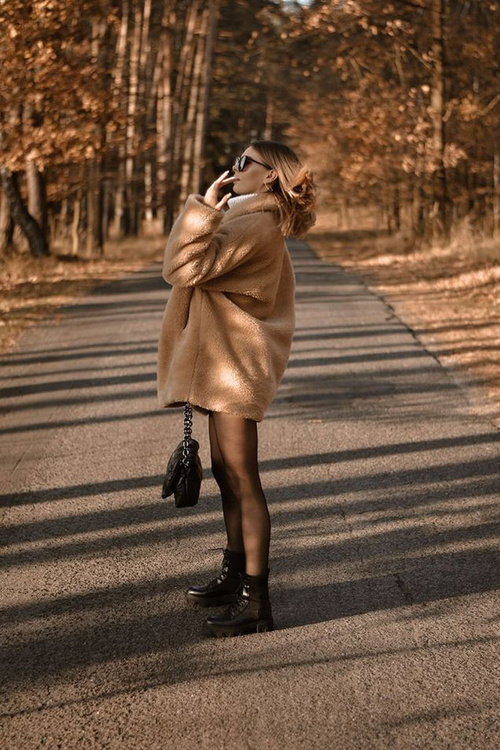 Dámské Kotníkové Boty s Ponožkou šněrovací Černé My Need