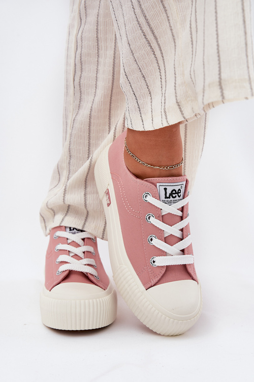 Dámské Tenisky Na Platformě Růžové LEE ISLA C WOMEN LOW 50251001