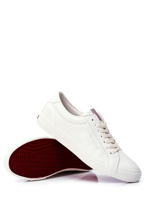 Pánské Tenisky Cross Jeans Bile FF1R4035C