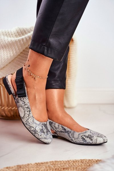 Ballerini Sergio Leone Gray Snake Pattern BL615