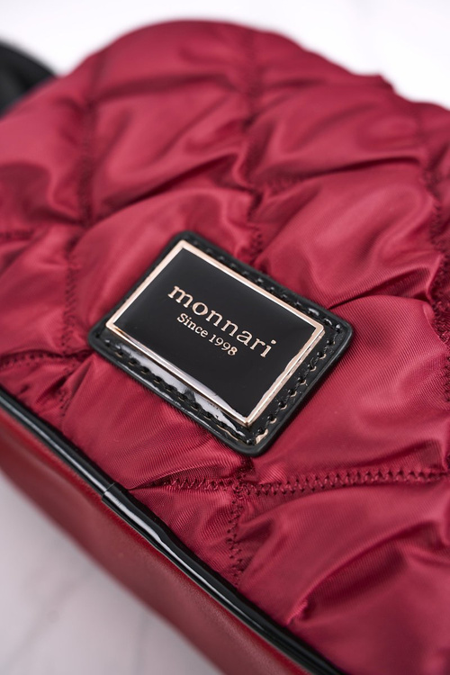 Monnari BAG4010-005 Burgundska Dámska kabelka