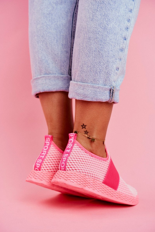 Dámska športová obuv SLID LIGHT NEON PINK LA FIESTA