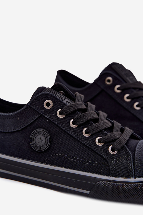 Pánske Textilné Tenisky Big Star RR174338 Čierne