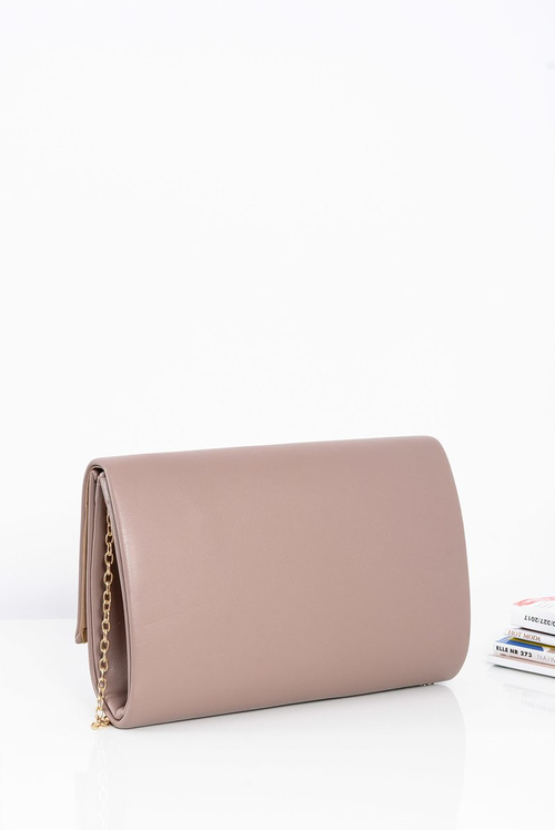 Elegantné ženské zrno spojky zlatý reťazec khaki