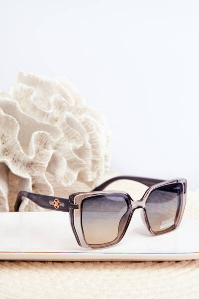 Dámske slnečné okuliare UV400 Sivé