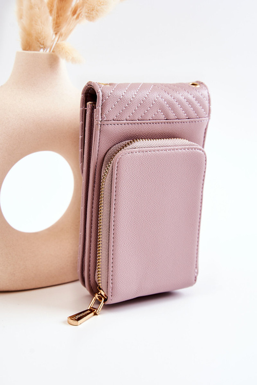 Elegantné prešívanie Monnari Pumua040-014 Purple kabelka