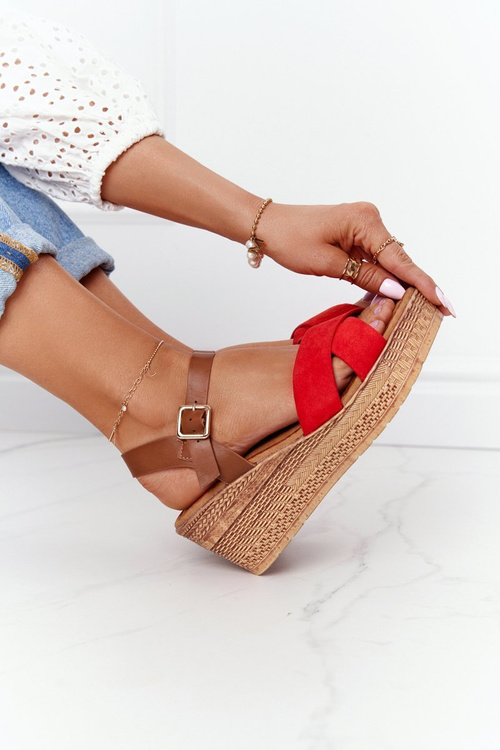 Sandále pre klin S. Barski GD-38 červené