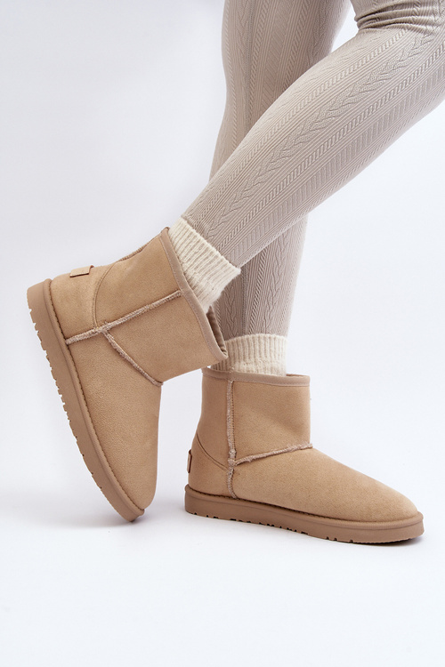 Dámske snehule Cross Jeans MM2R4023C Beige