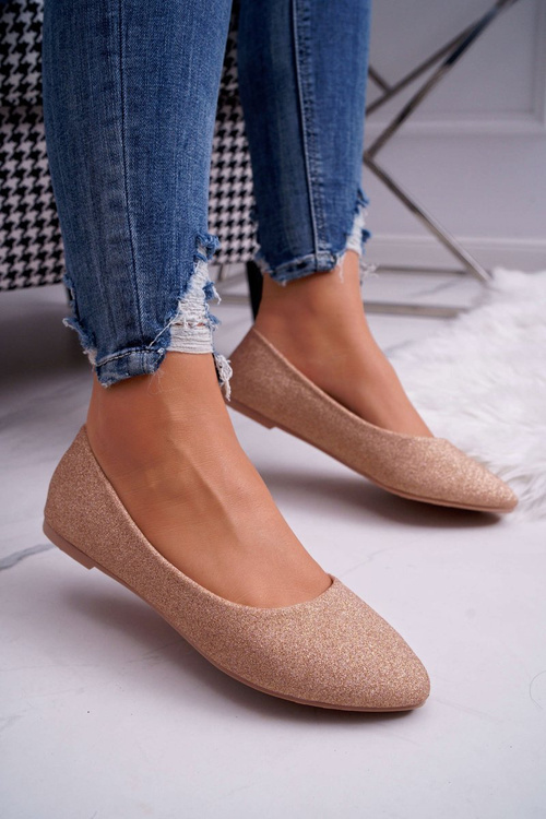 Tiffy ružové trblietavé baleríny