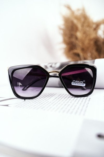 Sluneční Brýle Zlaté Prius PR-V07 Černé