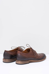 Nikopol Brown Leather Pánske elegantné topánky Modtes