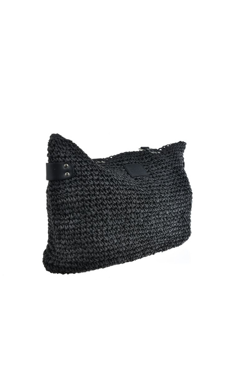 Veľká taška z plietenky Big Star NN574108 Čierna