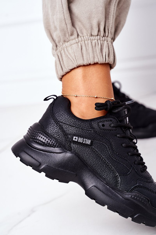 Dámská Sportovní Obuv Sneakers Big Star EE274462 Černé