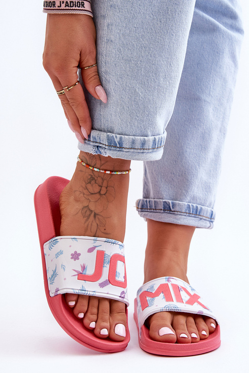 Klasické dámské skluzavky růžové Jomix