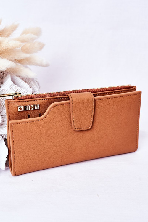 Veľká hviezda HH674010 Camel Leather Peňaženka