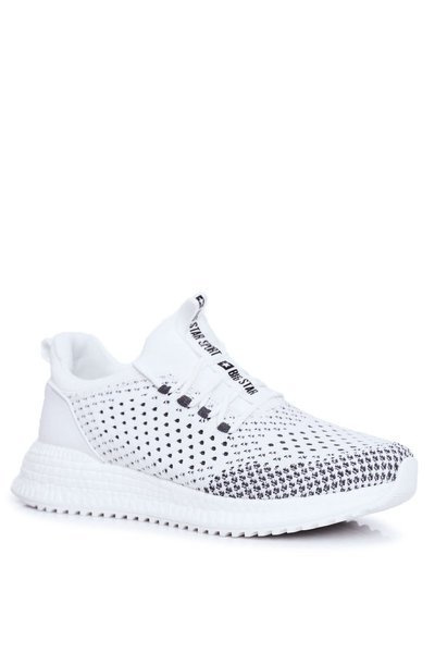 Pánske športové topánky Big Star White FF174242