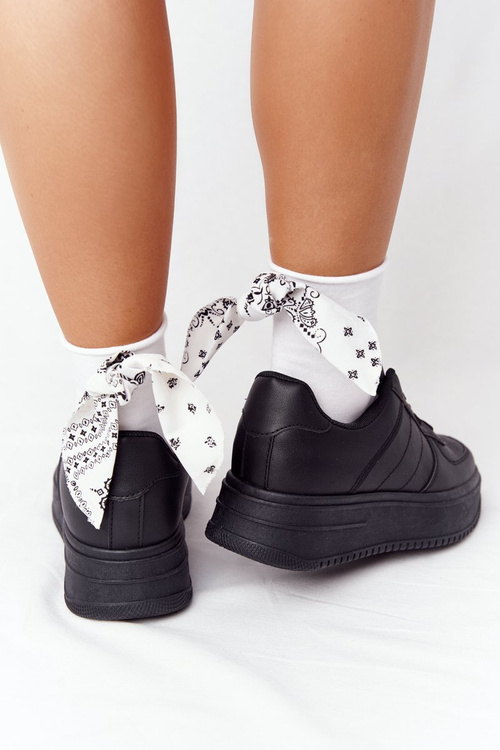 Dámská Sportovní Obuv Na Platformě Černé This Is Me