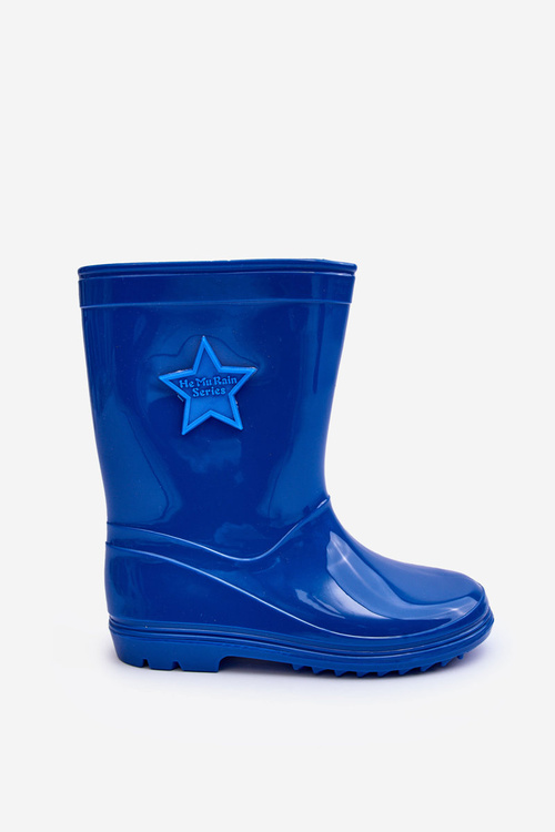 Detský gumový galoshes modrý Malvi