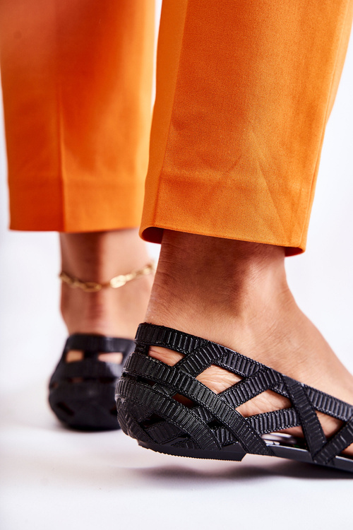 Dámske baleríny Black Indila