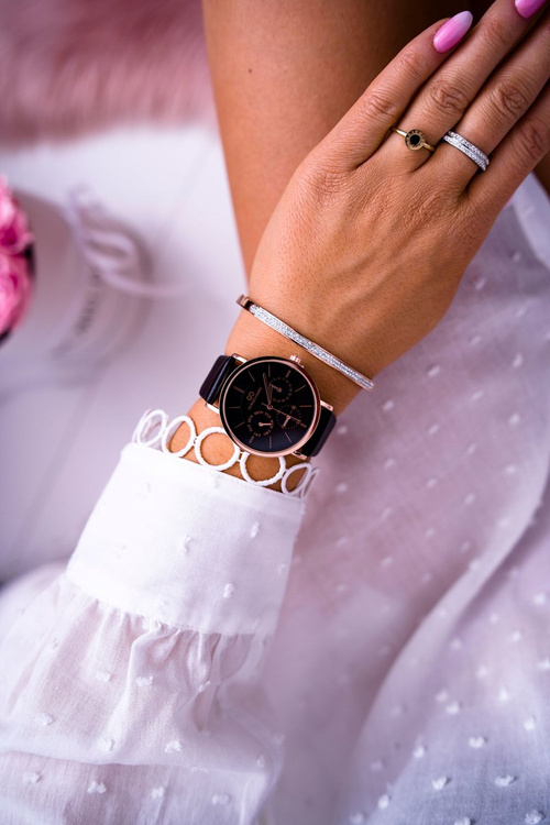 Dámské Hodinky Giorgio & Dario Černé Ranaha