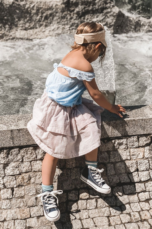 Dětské Vysoké Tenisky Tmavě Modré Filemon