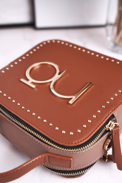 Dámská Malá Kabelka Kufr NOBO NBAG-J0860-C017 Hnědá