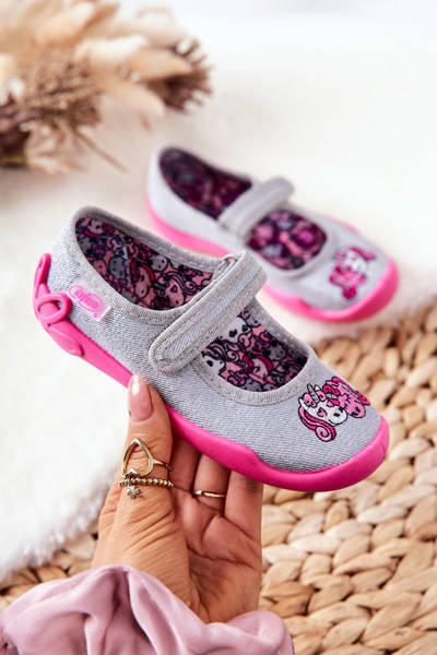 Balerína papie Befado Unicorn 114x464 Gray-Rink