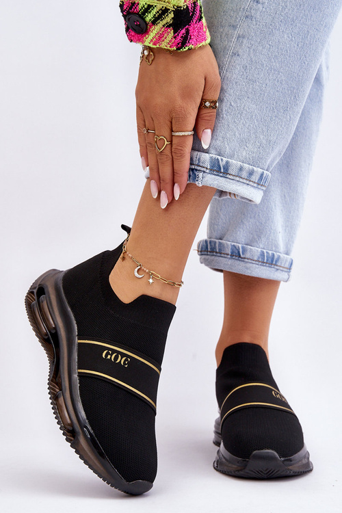 Dámská nazouvací sportovní obuv GOE LL2N4032 Černe