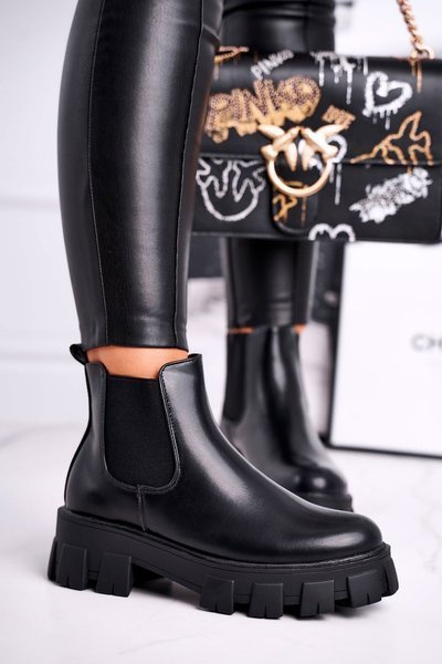 Ženské topánky Morie Black Jodhpur topánky