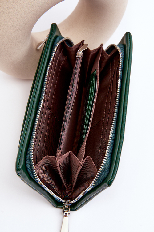 Dámská peněženka tmavě zelená Tiborlena