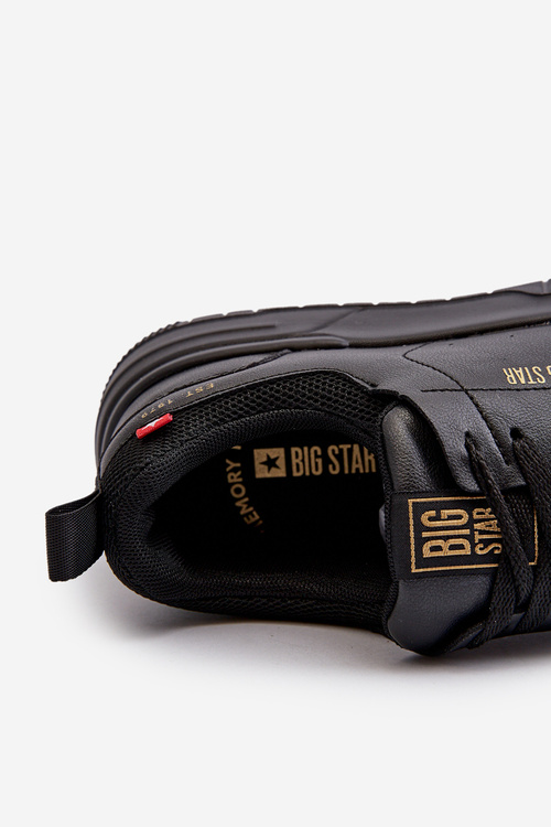 Pánske tenisky s pamäťovou penou Memory Foam System Big Star NN174148 Čierna