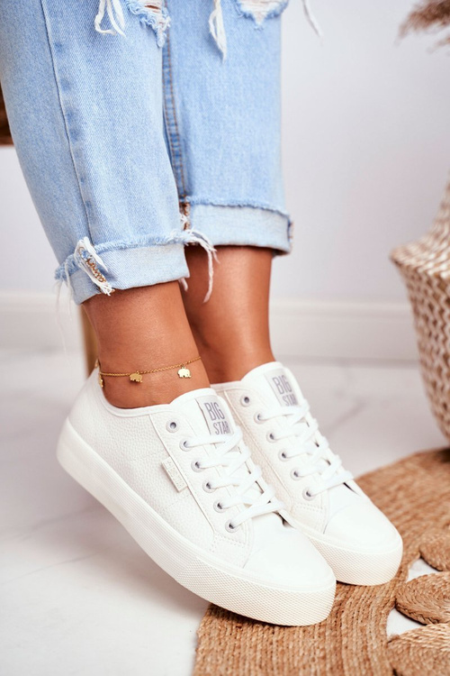 Dámské Tenisky Big Star Bilé GG274098