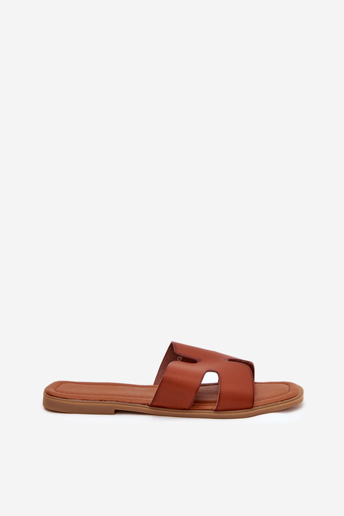 Dámske Ploche Sandále S Výrezmi Camel Salyra