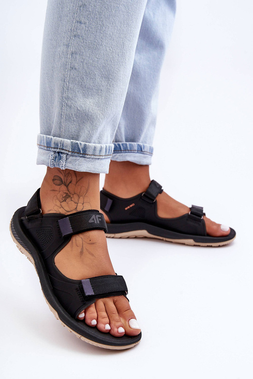 Dámské sportovní sandály 4F 4FSS23FSANF016-22S černé