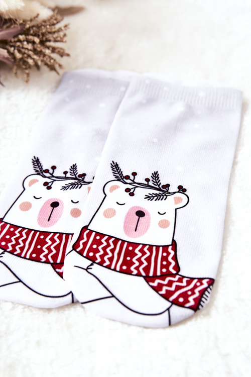 Ponožky Medvídek světle šedý