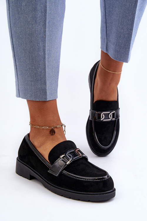 Dámské semišové mokasíny S.Barski HY350A