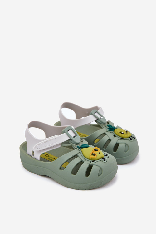 Dětské Sandály Na Suchý Zip Ovoce 83615 Ipanema Summer XIV Baby Zelené