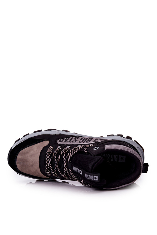 Pánské Trekové Boty Big Star II174203 Černošedá