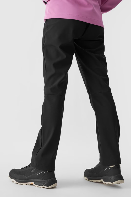 Dámske softshell trekkingové nohavice membrána 5000 4F Čierne 4FWAW24TFTRF0784-20S