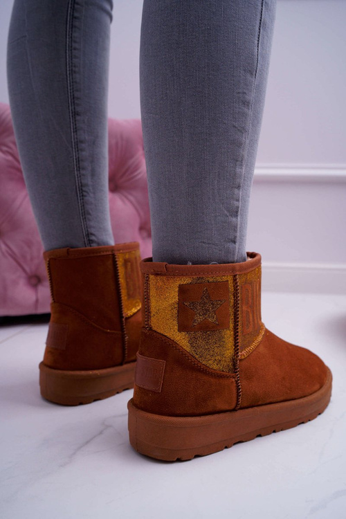 Dámské Sněhule Big Star Hnědé EE274259